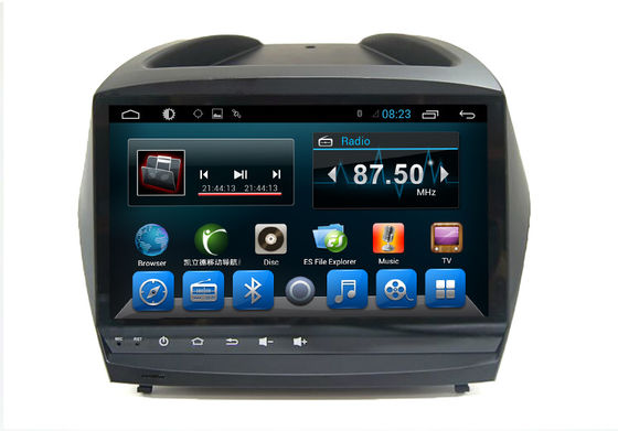 Chiny Android 4.4 Quad Core Car Dvd Stereo Player  IX35 2012 Vehicle GPS System dostawca
